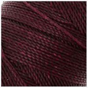 Bobina de hilo encerado Linhasita para micro macramé 0,5 mm - Grosella (632) x335m