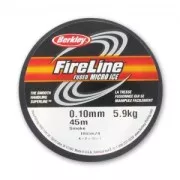 Hilo Fireline nilón trenzado 0.10 mm (4LB) Smoke Grey x45 m