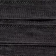 Cinta de Organza 7 mm negro x 5 m