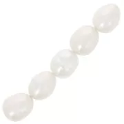 Aceitunas 7x6 mm blanco x15