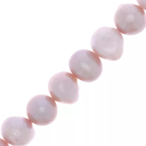 Cuentas Barrocas 10 mm Light Rose x5
