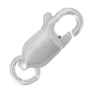 Cierre de langosta alargado 12 mm - Plata 925 x1