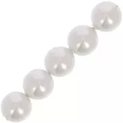 Perles nacrées PureCrystal 5810 6 mm White Pearl x paquet de 500 pcs
