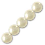 Perlas Swarovski 5810 de 6 mm, color Cream Pearl, paquete de 500 unidades
