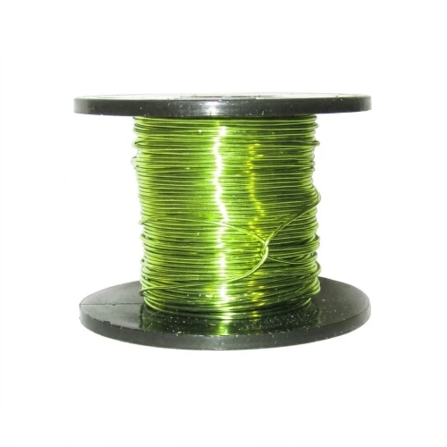 Hilo de cobre 0.50 mm Chartreuse x 25 m