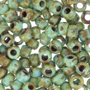 Rocaille Toho 6/0 TO6RY309 - HYBRID - Opaque Cornflower Picasso x8g