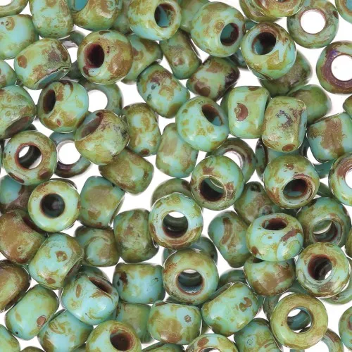 Rocaille Toho 6/0 TO6RY309 - HYBRID - Opaque Cornflower Picasso x8g