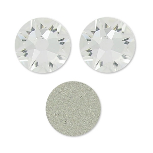 Strass para pegar PureCrystal 6 mm Crystal  x10