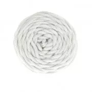 Blanco - Bobine de cordon en coton pour macramé Cotton Air 5 mm - Blanc x50m Bobine de cordon en coton pour macramé Cotton Air 5 mm - Blanc x50m