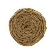 Arena - Bobine de cordon en coton pour macramé Cotton Air 5 mm - Sable foncé x50m Bobine de cordon en coton pour macramé Cotton Air 5 mm - Sable foncé x50m