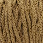 Bobina de cordón de algodón para macramé Cotton Air 5 mm - Arena oscuro x50m