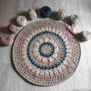 Bobina de cordón de algodón para macramé Cotton Air 5 mm - Arena oscuro x50m