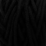 Bobina cordón de algodón para macramé Cotton Air 5 mm Negro x 50m