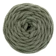 Abogado - Bobine de cordon en coton pour macramé Cotton Air 5 mm - Vert avocat x50m Bobine de cordon en coton pour macramé Cotton Air 5 mm - Vert avocat x50m