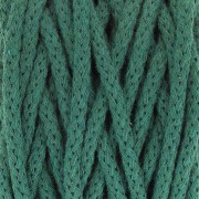 Bobina cordón de algodón para macramé Cotton Air 5 mm Verde Bouteille x 50m