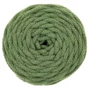 - Bobina cordón de algodón para macramé Cotton Air 5 mm Verde Eucalipto 50m Bobina cordón de algodón para macramé Cotton Air 5 mm Verde Eucalipto 50m