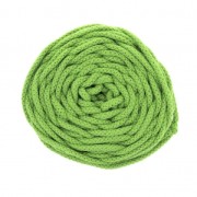 Bobina cordón de algodón para macramé Cotton Air 5 mm Verde Menta x 50m|raw }}