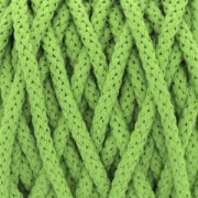 Bobina cordón de algodón para macramé Cotton Air 5 mm Verde Menta x 50m