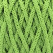 Bobina cordón de algodón para macramé Cotton Air 5 mm Verde Menta x 50m