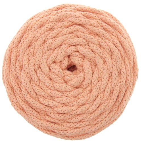Bobina cordón de algodón para macramé Cotton Air 5 mm Salmon x 50m