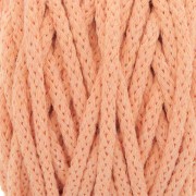 Bobina cordón de algodón para macramé Cotton Air 5 mm Salmon x 50m