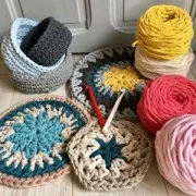 Bobina cordón de algodón para macramé Cotton Air 5 mm Mostaza x 50m