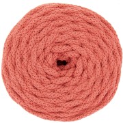 Bobina cordón de algodón para manualidades macramé Cotton Air 5 mm Naranja x 50m|raw }}