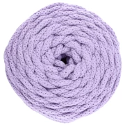 malva - Bobine de cordon en coton pour macramé Cotton Air 5 mm Mauve x 50m Bobine de cordon en coton pour macramé Cotton Air 5 mm Mauve x 50m
