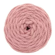 Blush - Bobine de cordon en coton pour macramé Cotton Air 5 mm - Blush x50m Bobine de cordon en coton pour macramé Cotton Air 5 mm - Blush x50m