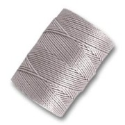 Hilo C-Lon Beading Cord 0,50 mm Silver x84m