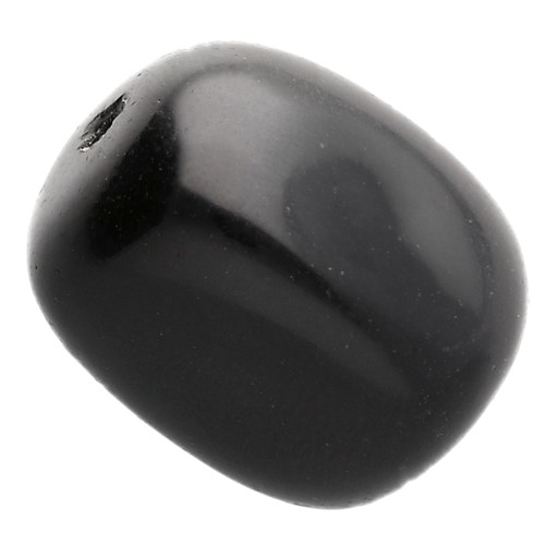 Cuenta 18x13 mm Rectángulo Piedra Preciosa de Color - Ónix Negro x1