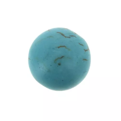 Cuenta Turquoise imitación 13/14 mm x1