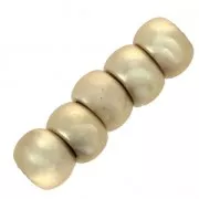 Arandelas 5.5 mm con un gran agujero de 3.5 mm dorado mat x5