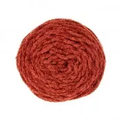 Bobina de cordón trenzado para macramé Velvet Air 4.5 mm Terracotta x 50m