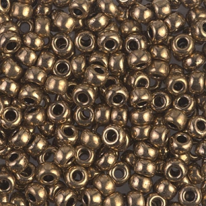 Cuentas Rocalla Miyuki 8/0 457 - Bronce oscuro metalizado x8 g