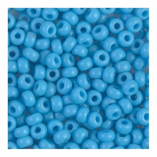 Rocalla Miyuki 8/0 413 - Opaque Turquoise Blue