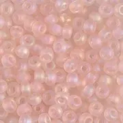 Rocalla Miyuki 8/0 155FR - Tr Light Tea Rose AB Mat