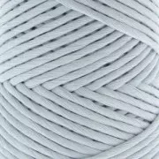 Bobina de cordón de macramé de algodón Algodón Suprême 3XL peinado - Celeste x75m