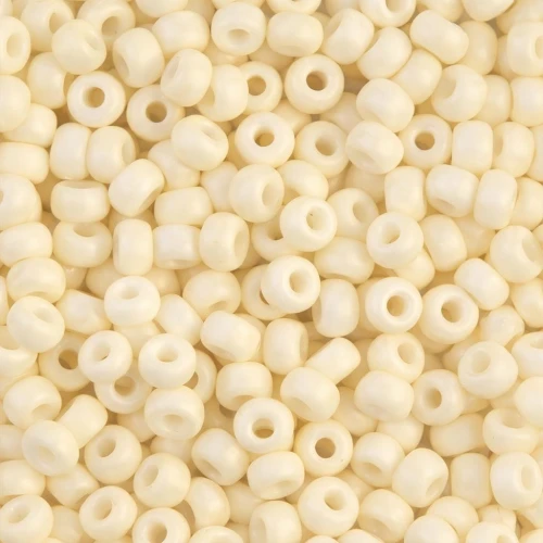 Rocalla Miyuki 8/0 2021 - Opaque Cream Mat