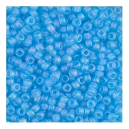 Rocalla Miyuki 11/0 148FR - Transparent Aqua Mat AB