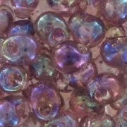 Mini-gotas Miyuki 3.4 mm DP256 - Tr Smoky Amethyst AB x8g