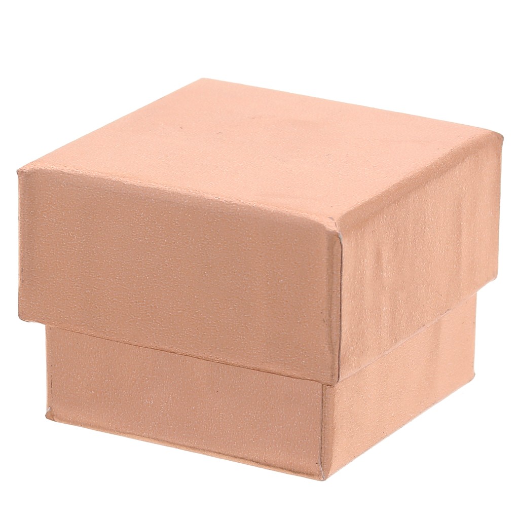 Estuche caja para joyería y bisutería para 4.5x4.5x3.5 cm Rosa - Perles & Co