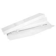 Caja para joyería y bisutería para pulsera y reloj 22.7x4.2x2.2cm Blanco lacado x1