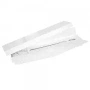 Caja para joyería y bisutería para pulsera y reloj 22.7x4.2x2.2cm Blanco lacado x1