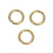 Anillas cerradas 6x1mm de Gold filled x5