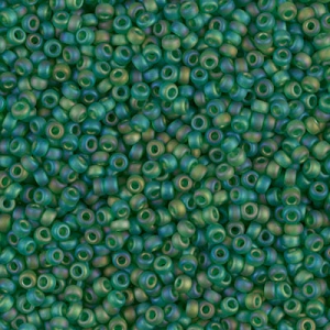 Rocalla Miyuki 11/0 146FR - Transparent Green Mat AB