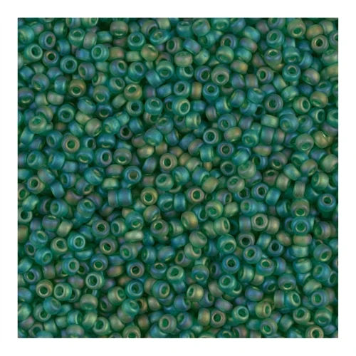 Rocalla Miyuki 11/0 146FR - Transparent Green Mat AB