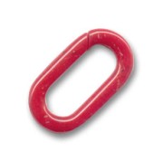 Aro abierto 29 mm Dark Red Coral x1