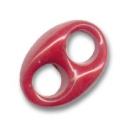Grano de café 26 mm Dark Red Coral|raw }}