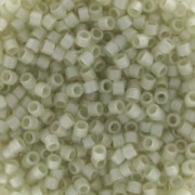 Miyuki Delica 11/0 DB0383 - Mat Transparent Oyster Luster